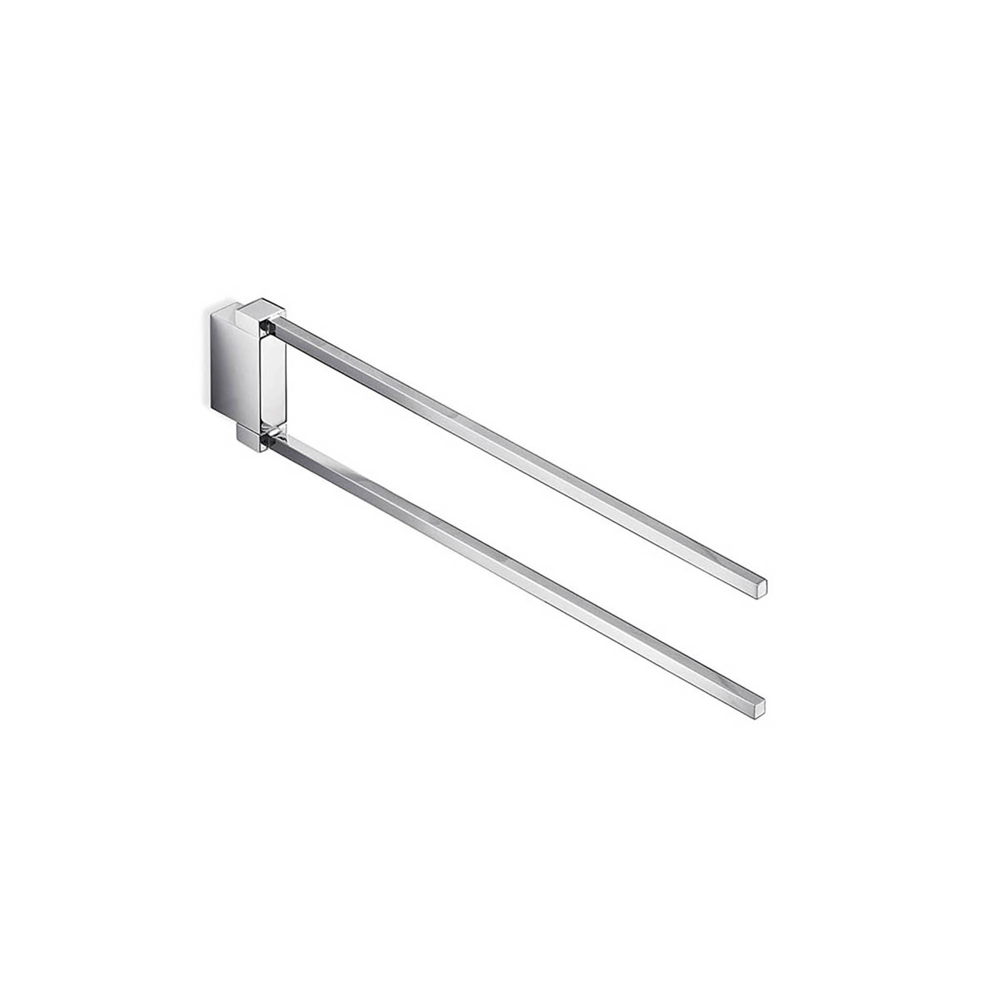 Divo A15150 Double Swing Towel Bar in Polished Chrome