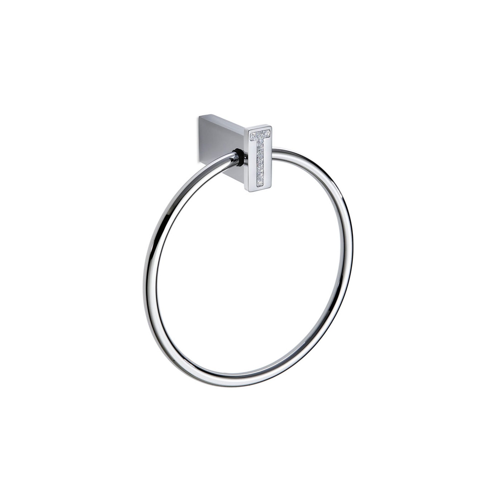 Verona VE 3207 Towel Ring in Polished Chrome