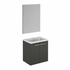 Start 50 Pack Anthracite Complete Vanity Unit with Mirror